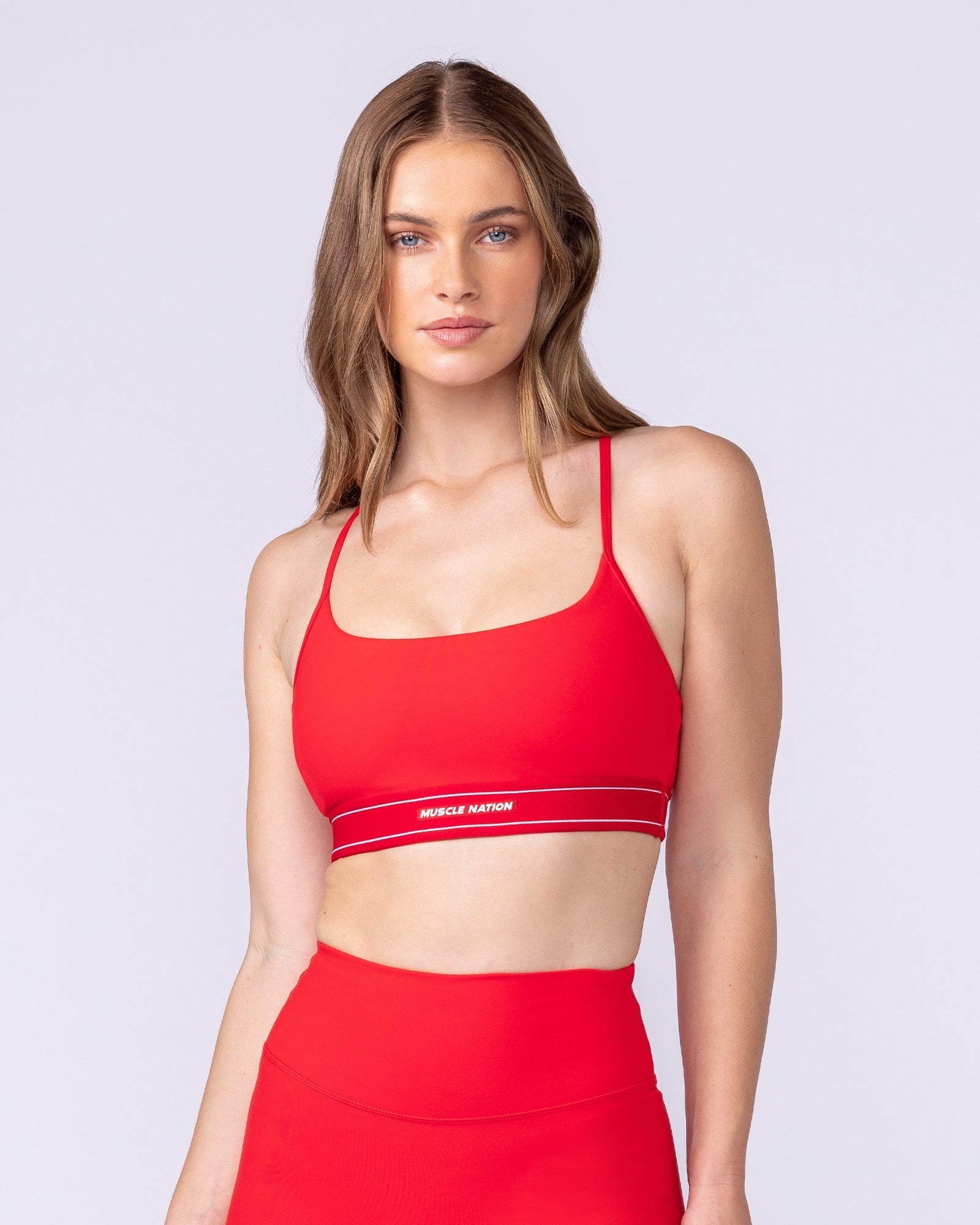 Relay Bra Chilli - Muscle Nation women's sports bra, view 3