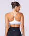 Relay Bra White - Muscle Nation women's sports bra, view 4