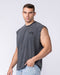 Relic Raglan Boxy Muscle Tank - Washed Black