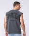 Relic Raglan Boxy Muscle Tank - Washed Black