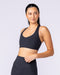 Restore Bra Black - Muscle Nation women's sports bra, view 3