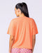 Rib Boxy Training Tee Peachy - Muscle Nation women's top, view 4