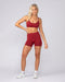 Sculpt Seamless Midway Shorts - Merlot-Shorts-XS-072507MRLT-XS-MNAPPRL44167-7-Muscle Nation