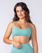 Sculpt Seamless Bralette - Green Coral