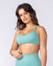 Sculpt Seamless Bralette - Green Coral