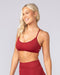 Sculpt Seamless Bralette Merlot - Muscle Nation women's bralette, view 3