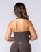 Sculpt Seamless Halter Bra Tank - Cocoa