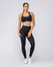 Signature Boost Pocket Ankle Length Leggings Black - Muscle Nation women's leggings, view 7