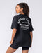 Sports Division Oversized Tee - Black