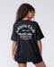 Sports Division Oversized Tee - Black