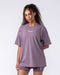 Sports Division Oversized Tee - Dark Thistle