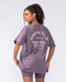 Sports Division Oversized Tee - Dark Thistle