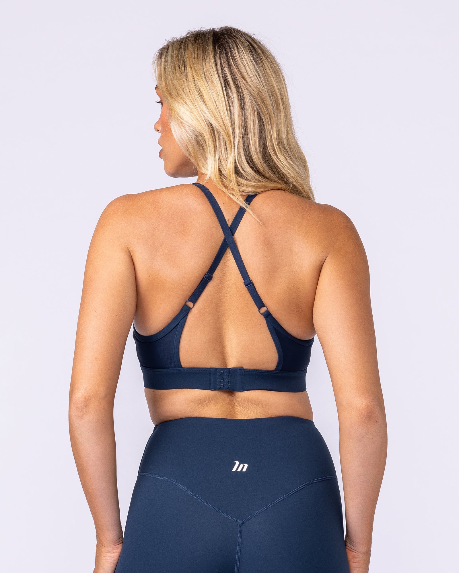 Stadium Bra Navy - Muscle Nation women's sports bra, view 4