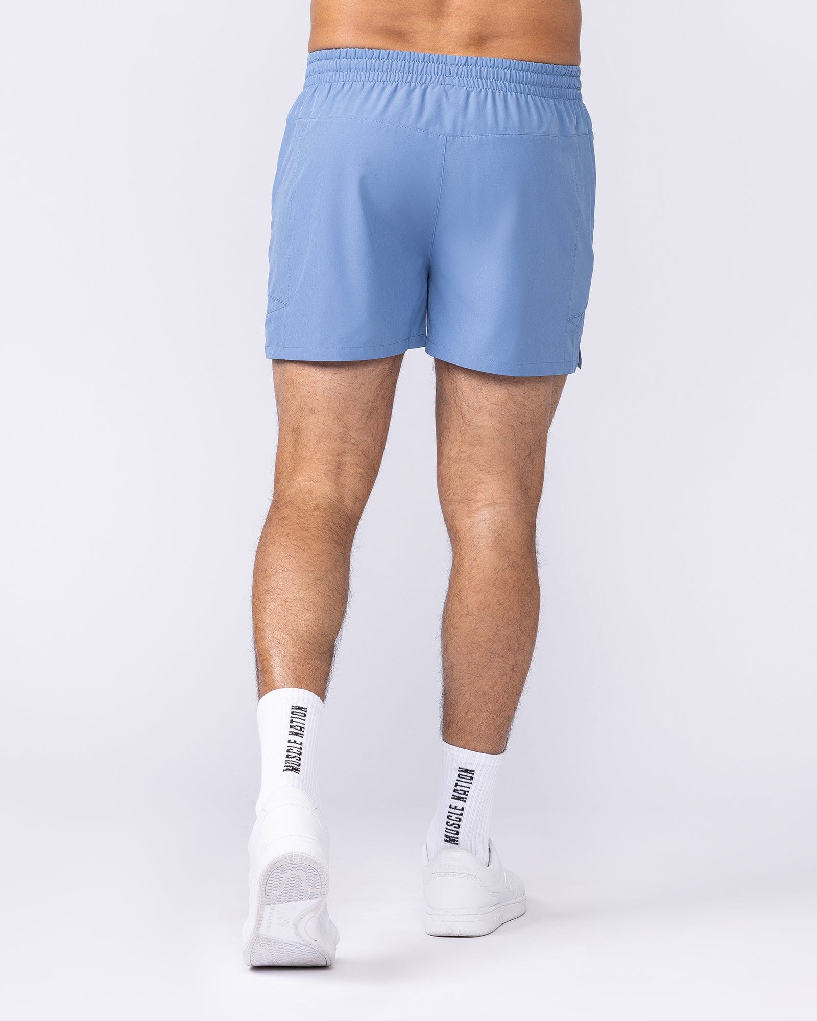 Streamline Training 3" Shorts Pacific - Muscle Nation men's gym shorts, view 5