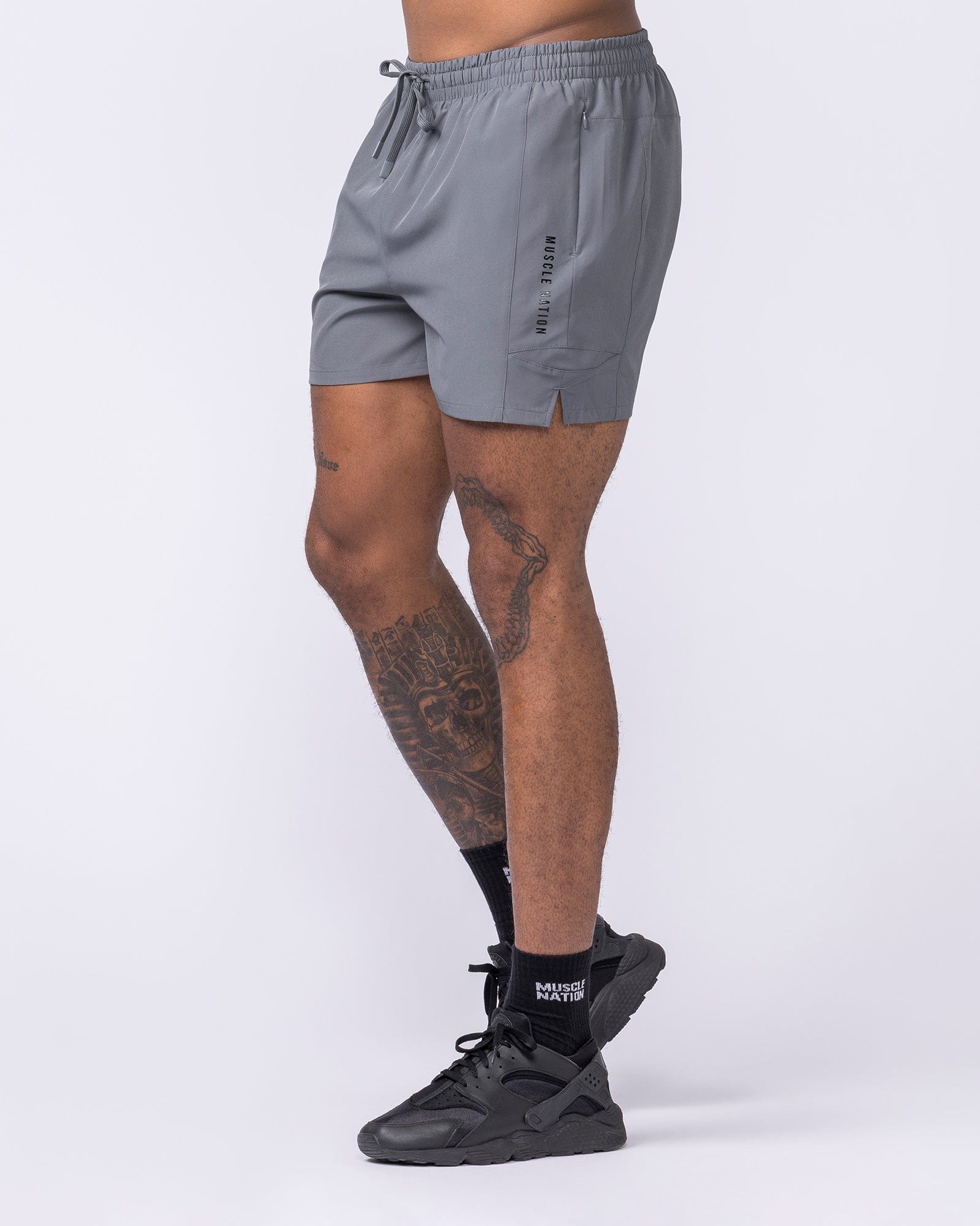 Streamline Training 3" Shorts Tornado - Muscle Nation men's gym shorts, view 4