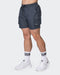 Daily Cargo 5" Shorts Thunder - Muscle Nation men's cargo shorts, view 3