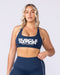 Traction Bra Navy - Muscle Nation women's sports bra, view 2