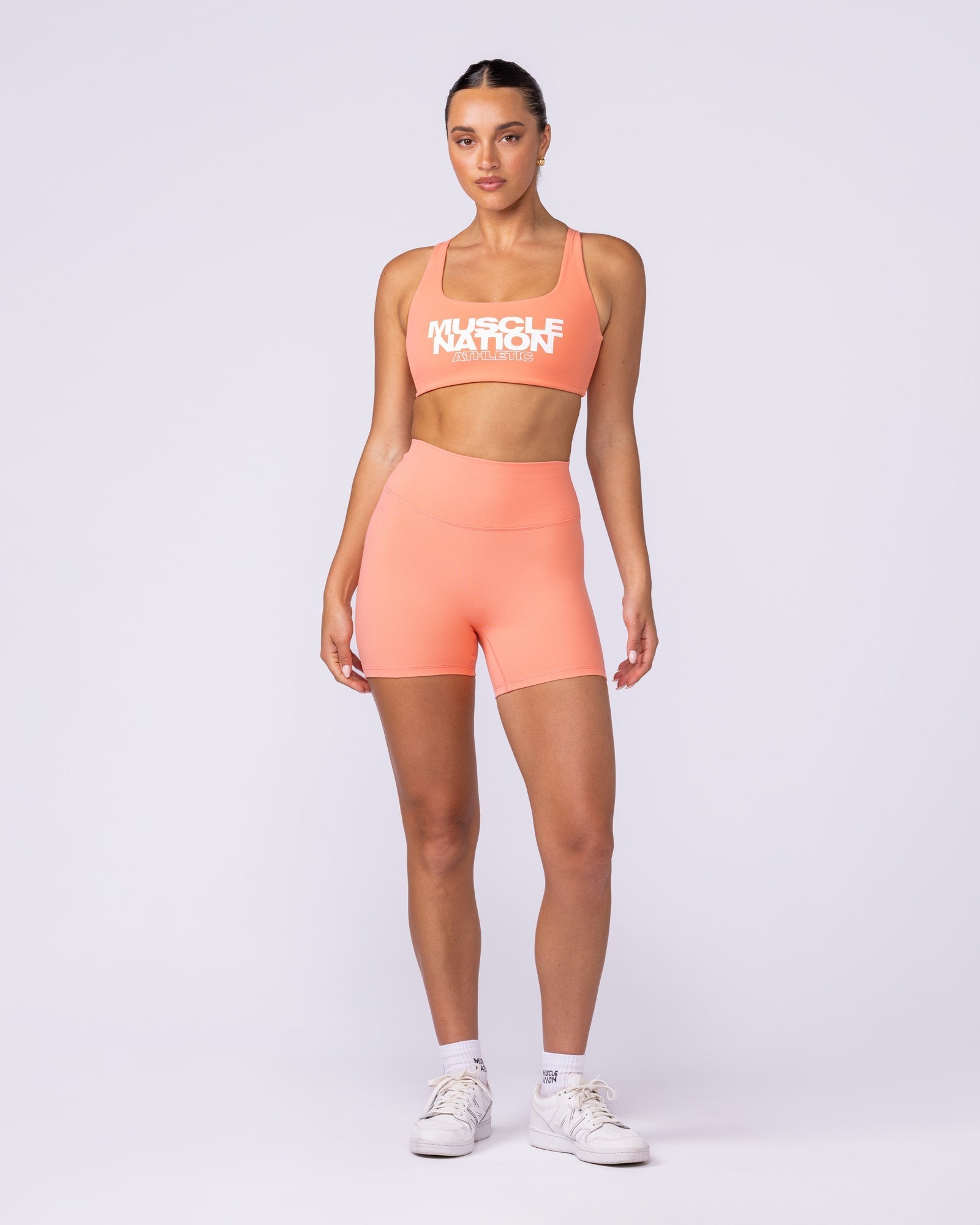 Traction Bra Peachy - Muscle Nation women's sports bra, view 6