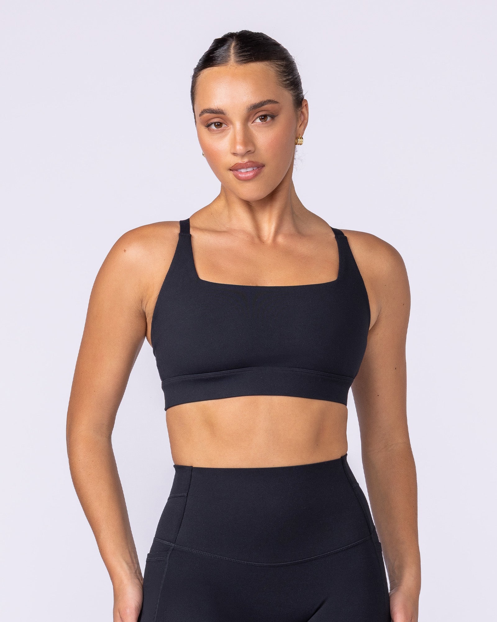 Ultimate Bra Black - Muscle Nation women's sports bra