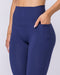 Unrivalled Everyday Pocket Ankle Leggings Classic Navy - Muscle Nation women's leggings, view 7