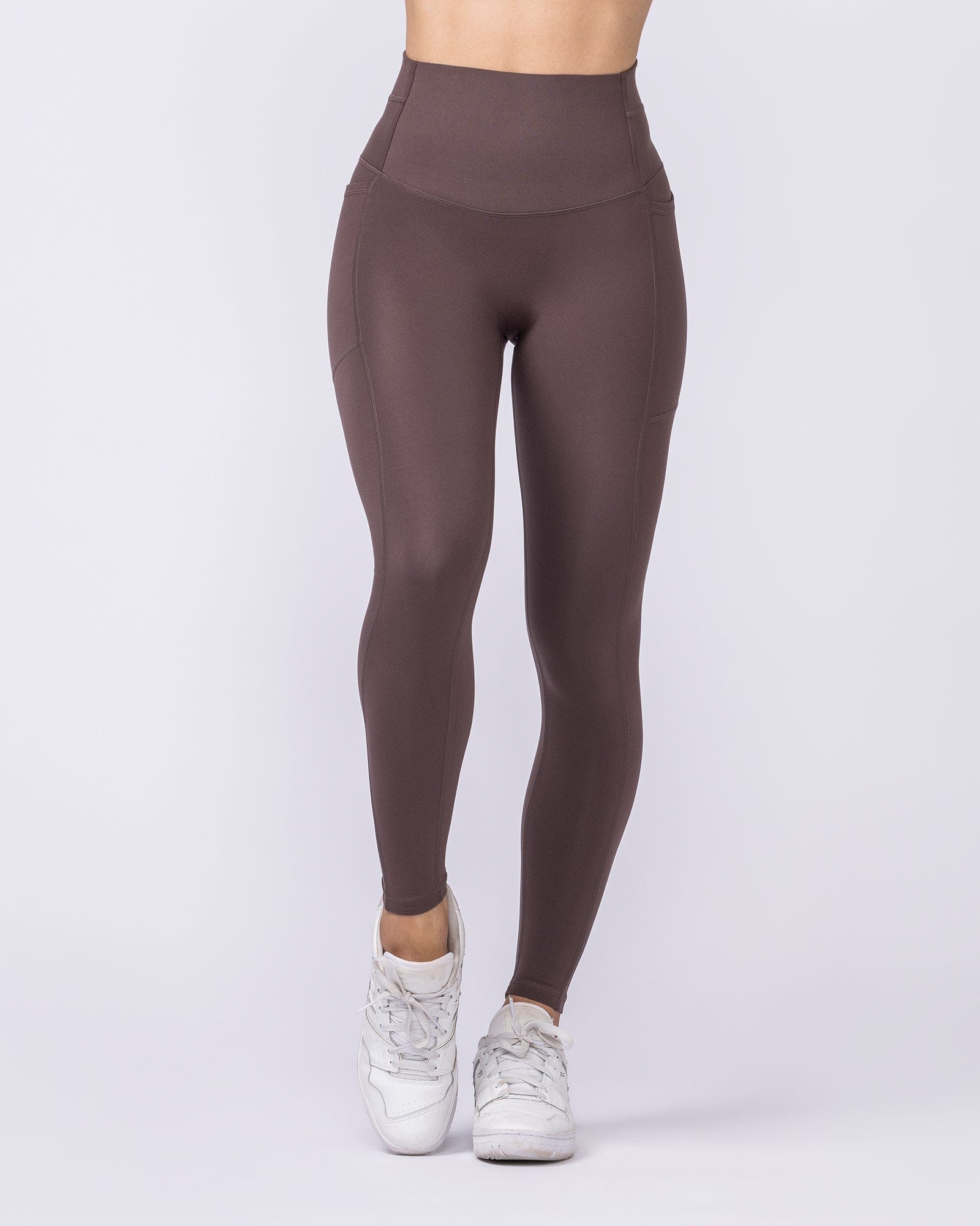 Unrivalled Everyday Pocket Ankle Leggings Cola - Muscle Nation women's leggings, view 6