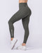 Unrivalled Everyday Pocket Ankle Leggings Eucalyptus - Muscle Nation women's leggings, view 8