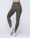 Unrivalled Everyday Pocket Ankle Leggings Eucalyptus - Muscle Nation women's leggings, view 9
