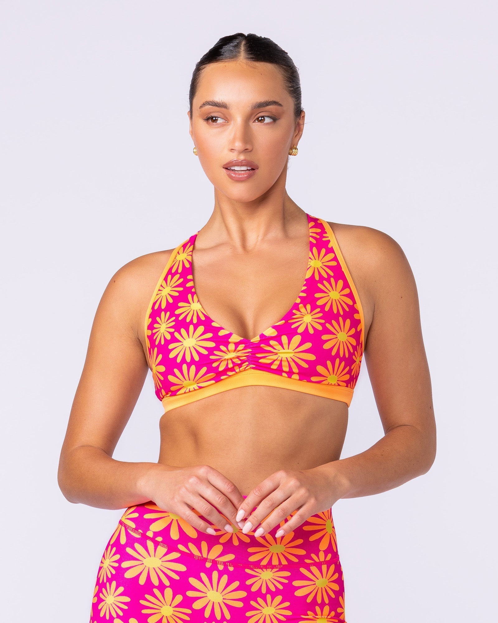 Vixen Bra Cosmo Petals - Muscle Nation women's sports bra, view 3