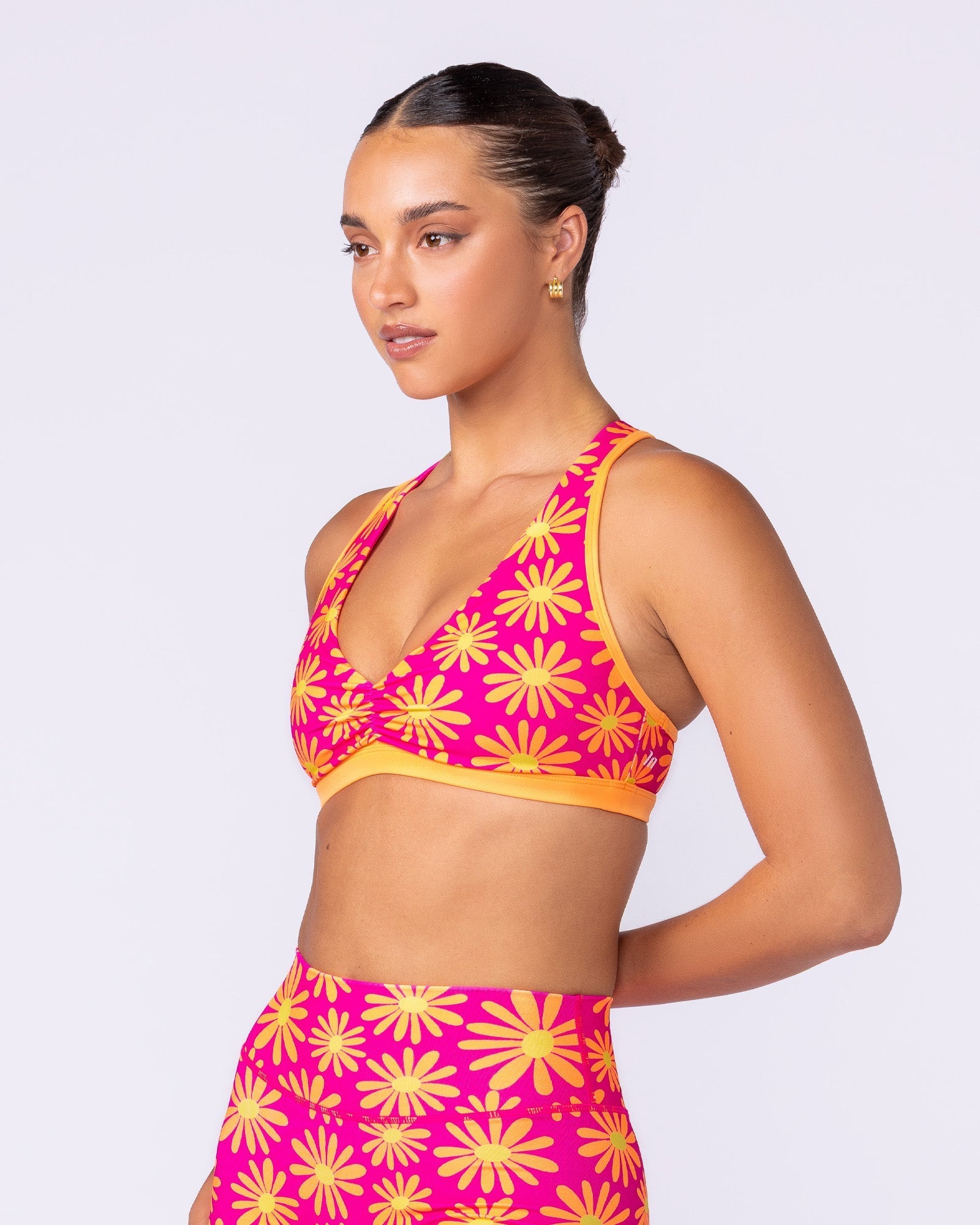Vixen Bra Cosmo Petals - Muscle Nation women's sports bra, view 4