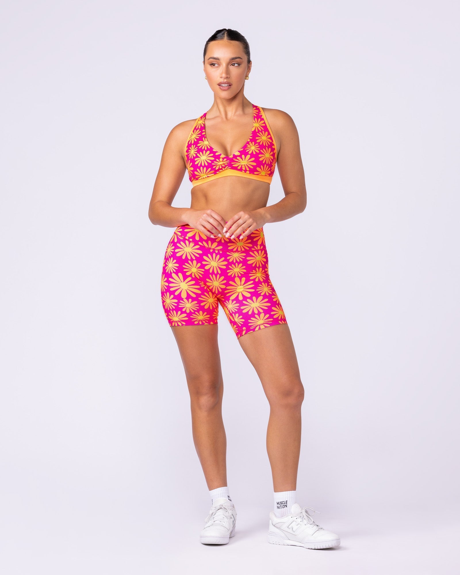 Vixen Bra Cosmo Petals - Muscle Nation women's sports bra, view 6