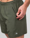 New Heights 4" Shorts Dark Khaki - Muscle Nation men's gym shorts, view 7