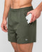 New Heights 4" Shorts Dark Khaki - Muscle Nation men's gym shorts, view 8