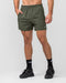 New Heights 4" Shorts Dark Khaki - Muscle Nation men's gym shorts