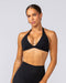 Halter Bralette Black - Muscle Nation women's bralette, view 2