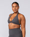 Halter Bralette Phantom - Muscle Nation women's bralette, view 4