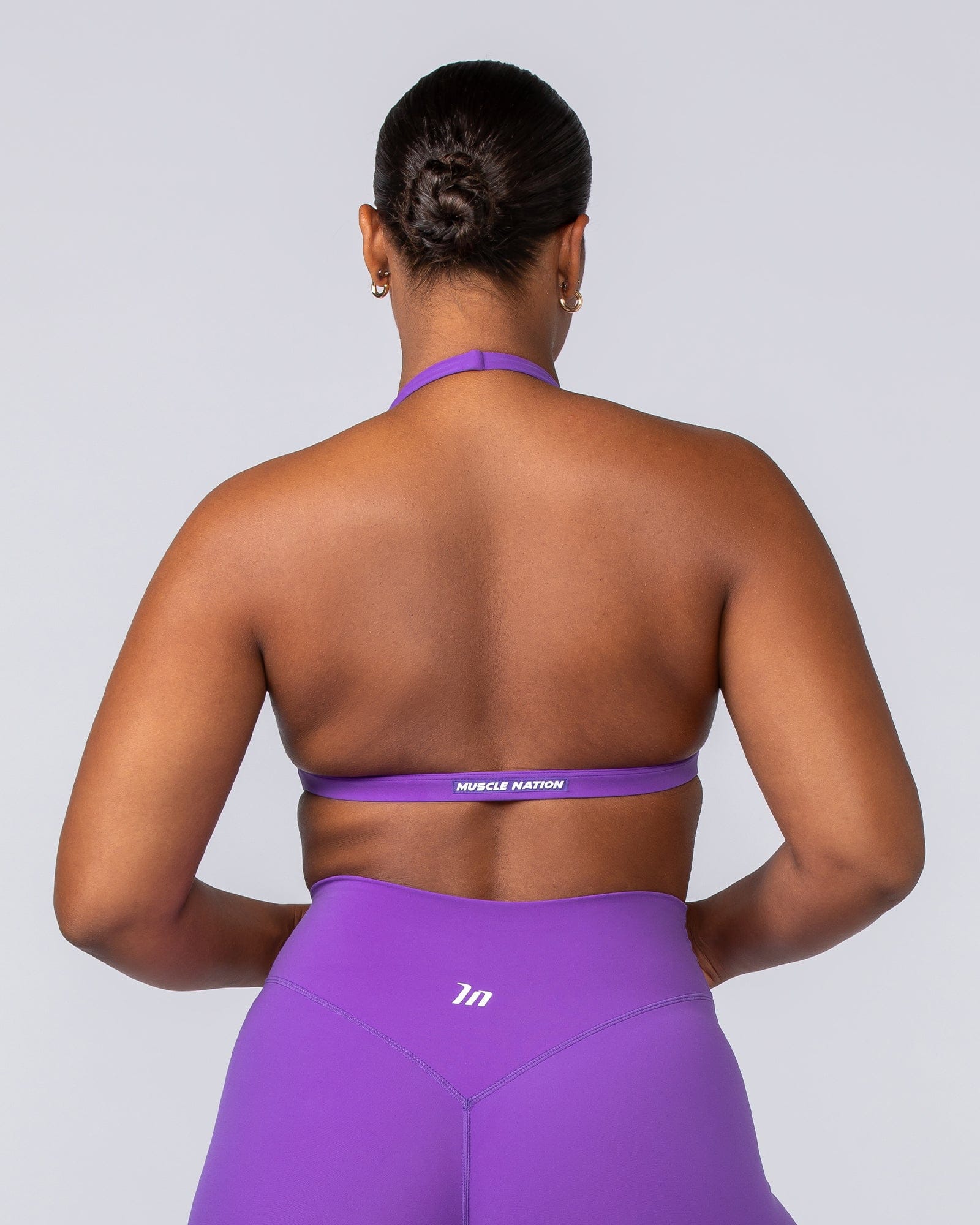 Halter Bralette Viola - Muscle Nation women's bralette, view 5