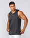 Aero Active Tank Black - Muscle Nation men's muscle tank, view 3