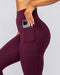 Unrivalled Everyday Pocket Ankle Leggings Sangria - Muscle Nation women's leggings, view 8