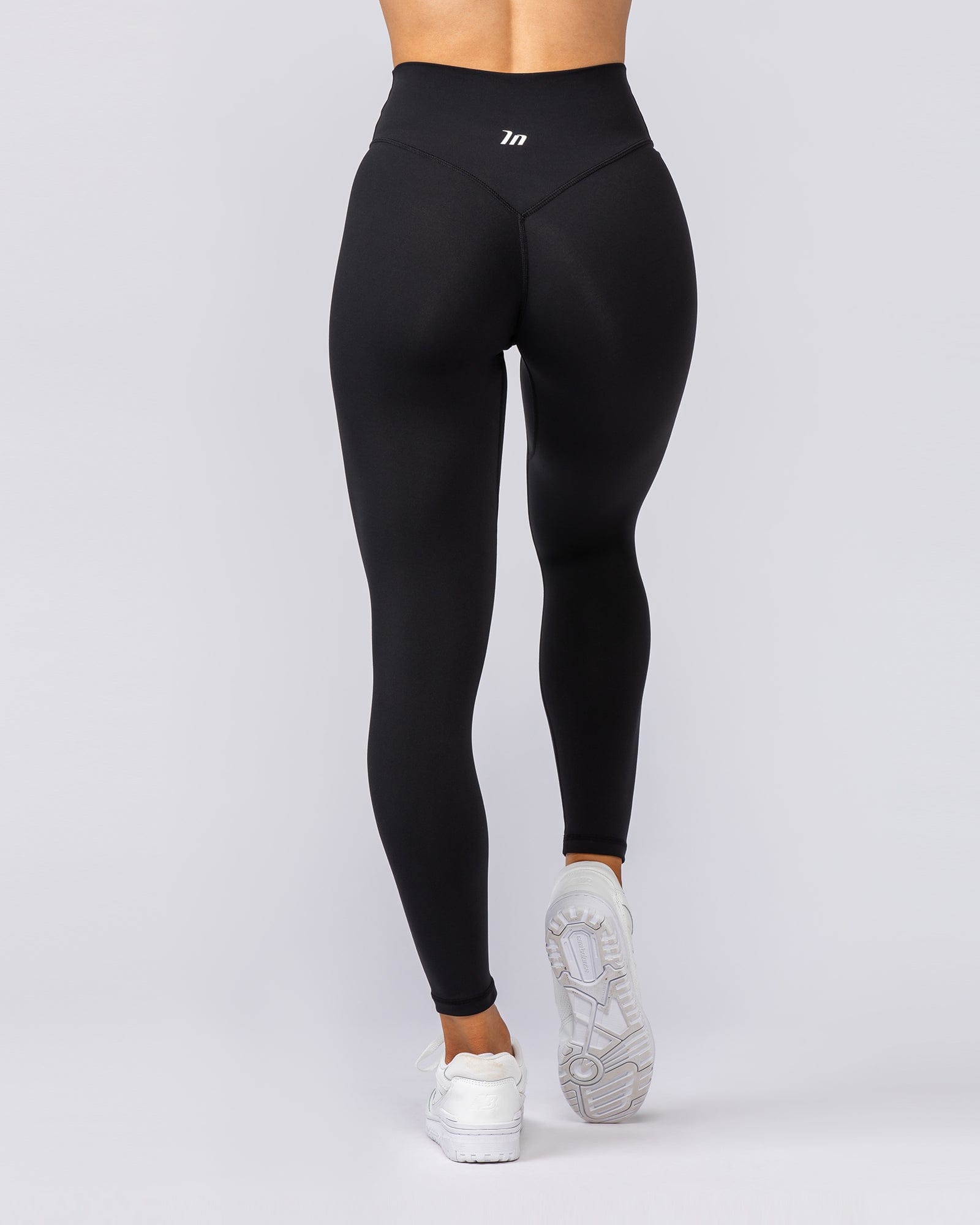 Liberty High Rise Ankle Length Leggings Black - Muscle Nation women's leggings, view 5