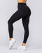Liberty High Rise Ankle Length Leggings Black - Muscle Nation women's leggings, view 4