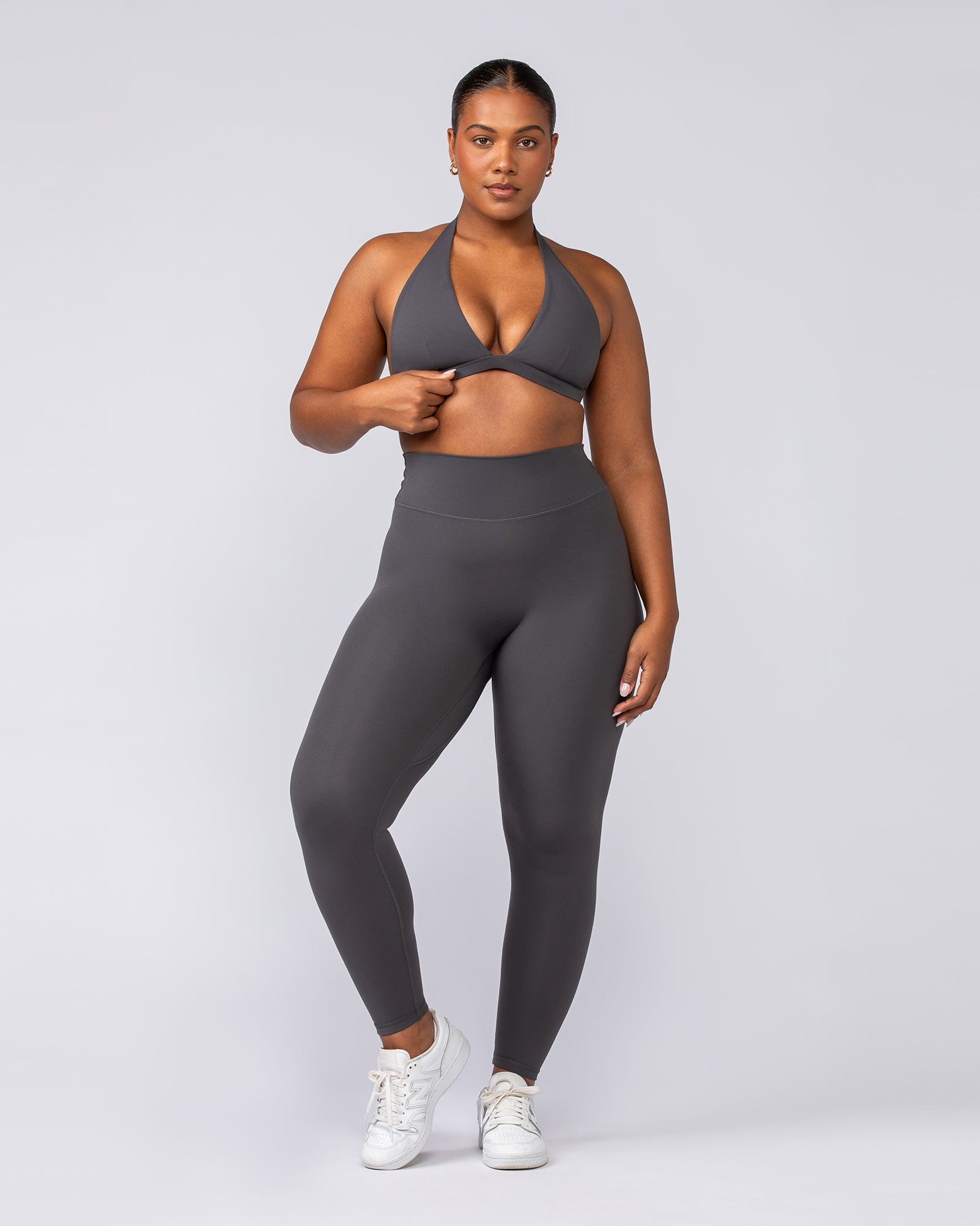 Halter Bralette Phantom - Muscle Nation women's bralette, view 5