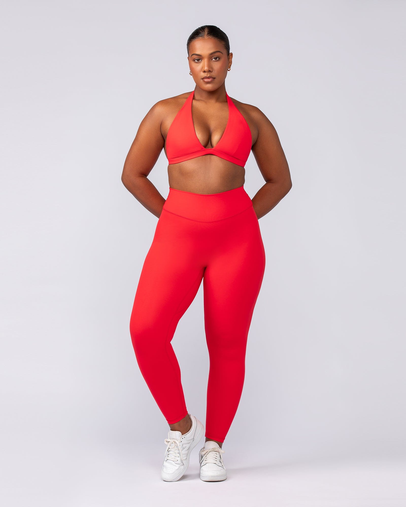Halter Bralette Salsa - Muscle Nation women's bralette, view 5