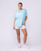 Womens Relaxed Training Tee Lagoon - Muscle Nation women's gym tee, view 5
