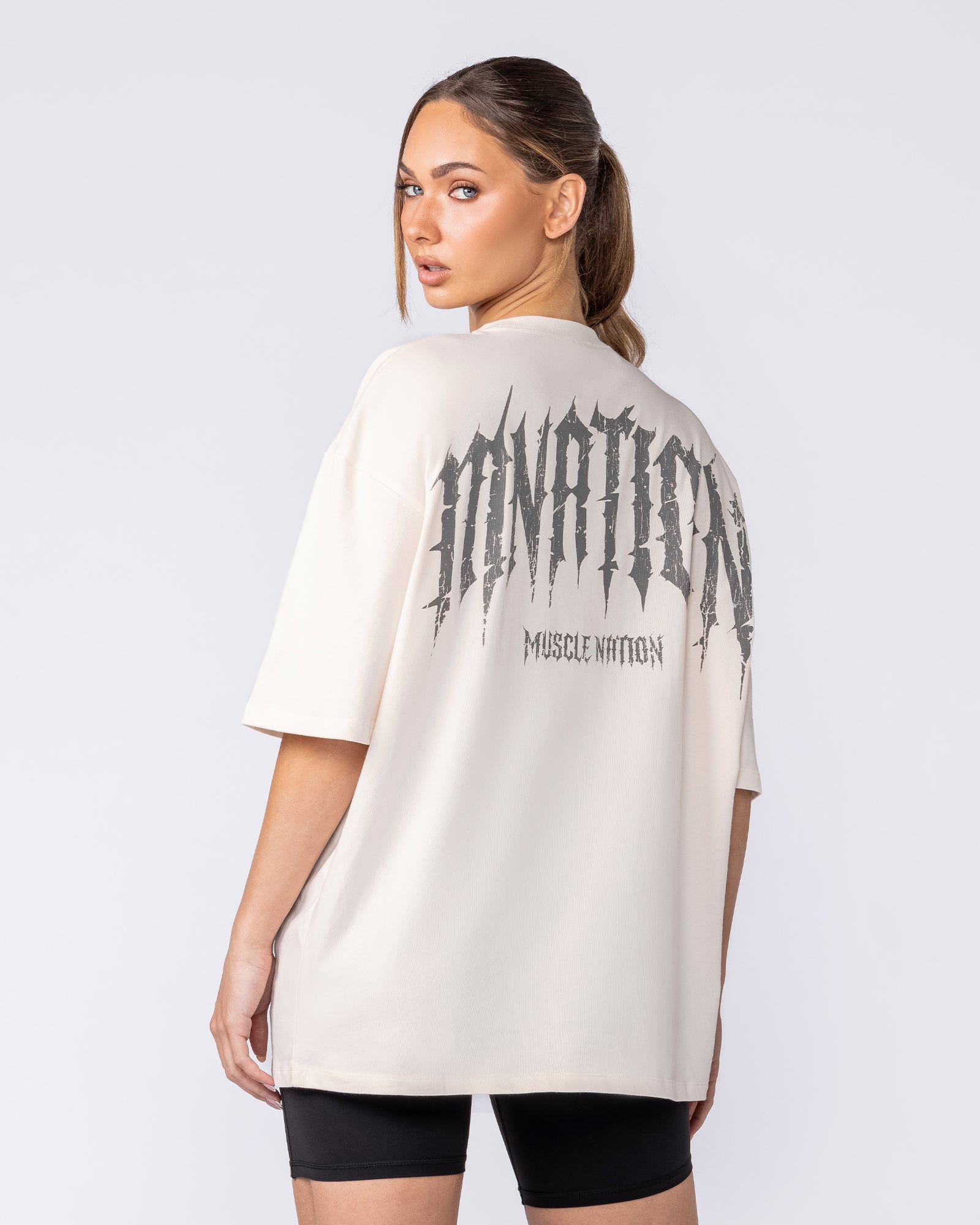 Relic Oversized Tee - Travertine