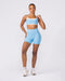 Zero Rise Everyday Bike Shorts Frosted - Muscle Nation women's bike shorts, view 6