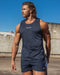 Aero Active Tank Navy - Muscle Nation men's muscle tank