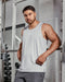 Aero Active Tank Quiet Grey - Muscle Nation men's muscle tank