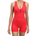 Be Activewear | Tiffany Jumpsuit Shorts - Ferrari Red 2