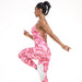 Be Activewear - Baller Babe Jumpsuit One Piece Leggings - Camo Pink 3