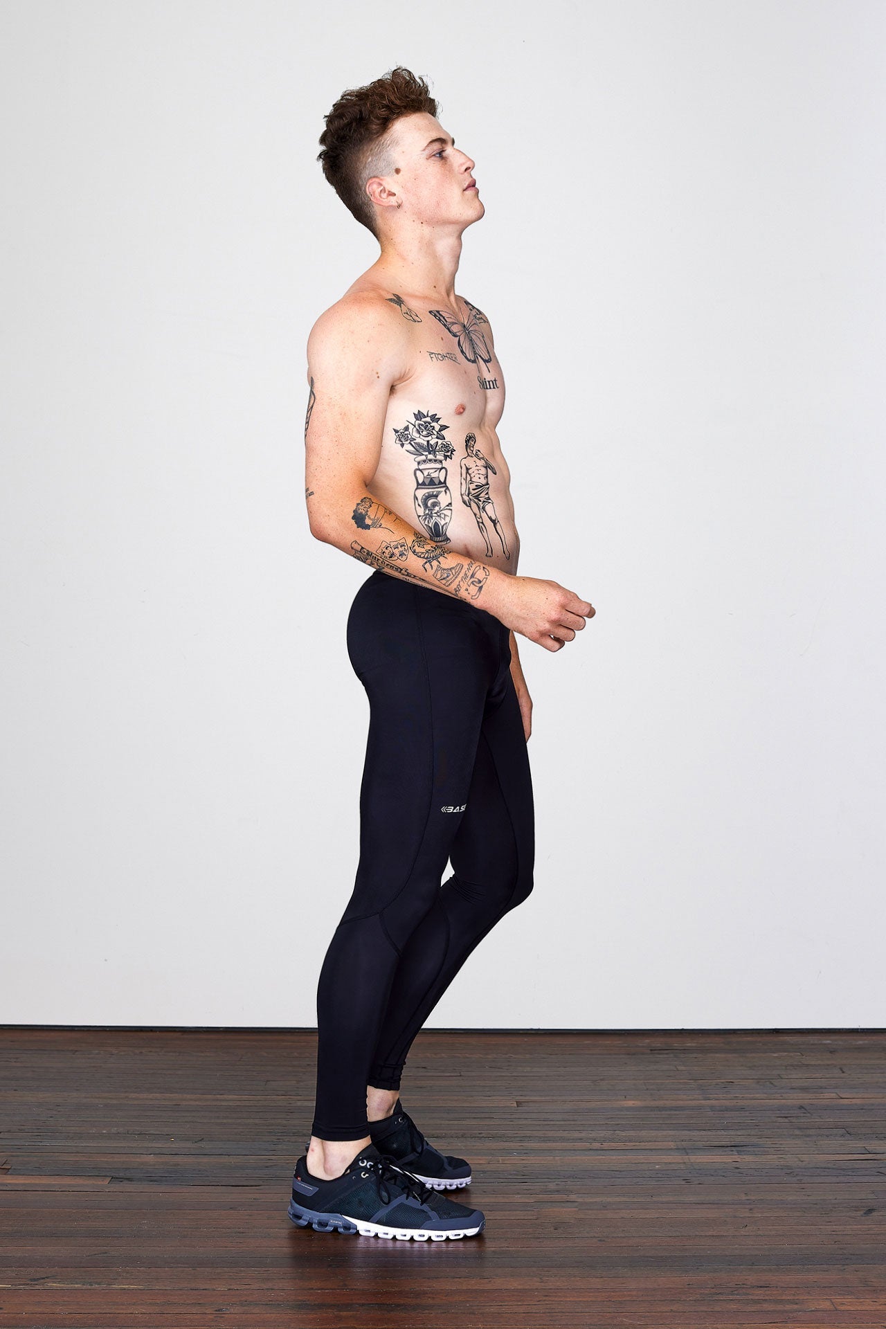 BASE Compression tights BASE Men's Compression Tights - Black